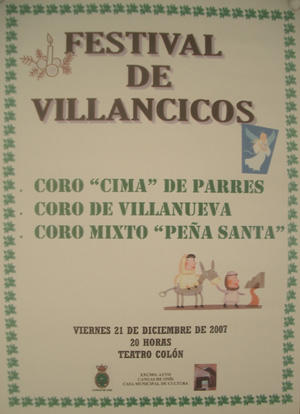 FESTIVAL DE VILLANCICOS EN CANGAS