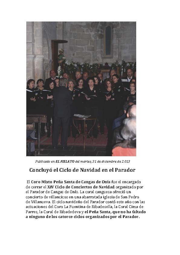 CONCIERTO de VILLANCICOS en el PARADOR (Ev194-Fielato.jpg)
