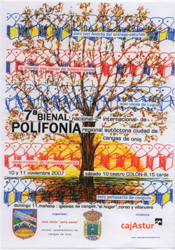 7ª  BIENAL -2ª internacional- DE POLIFONÍA REGIONAL AUTÓCTONA 
