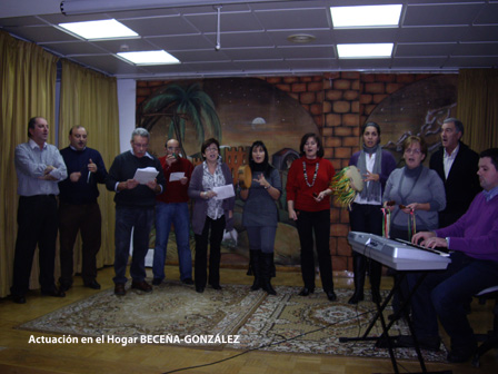 Concierto de Villancicos en el Hogar BECEÑA-GONZÁLEZ